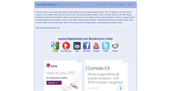 Desktop Screenshot of hidemefast.net